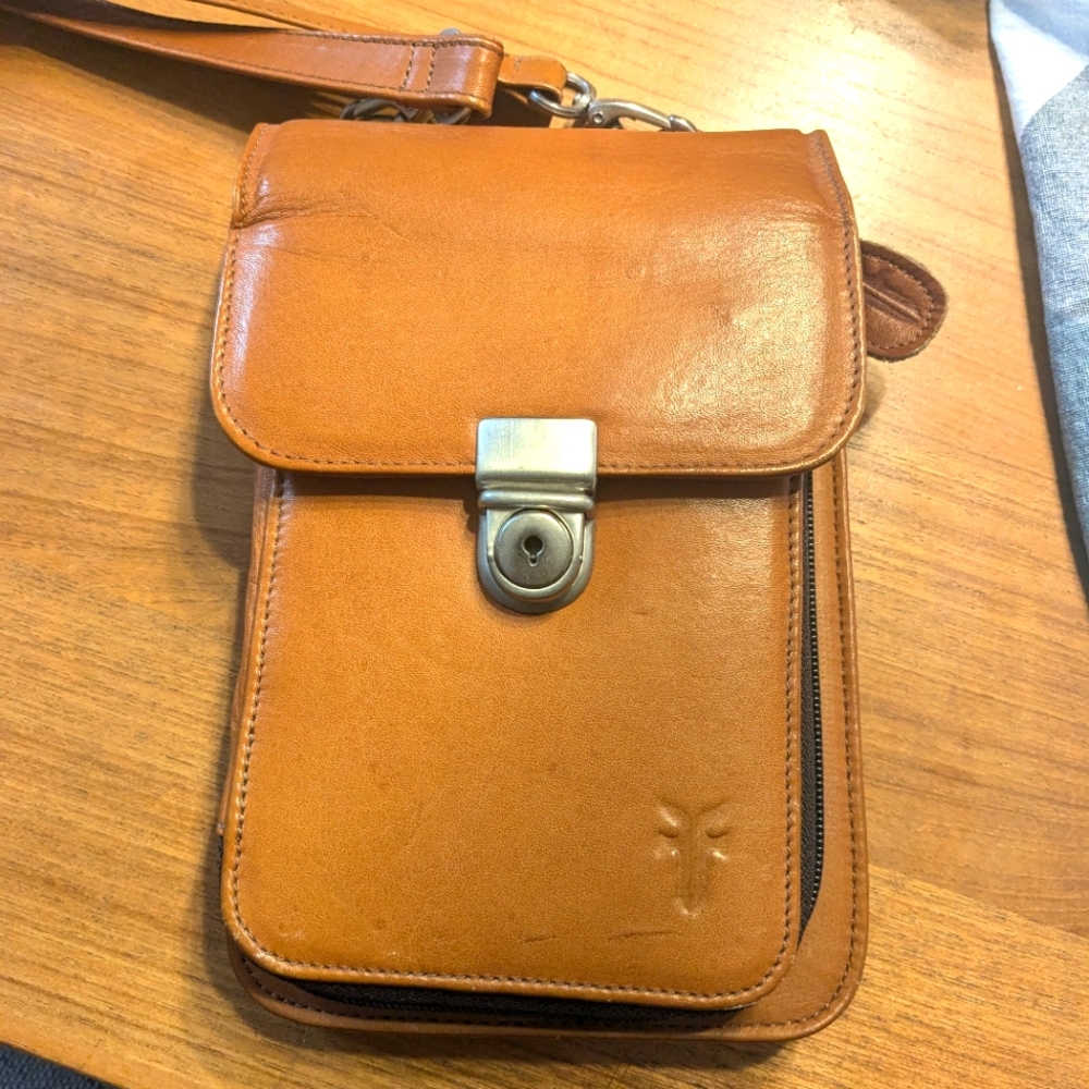 Frye cross body bag